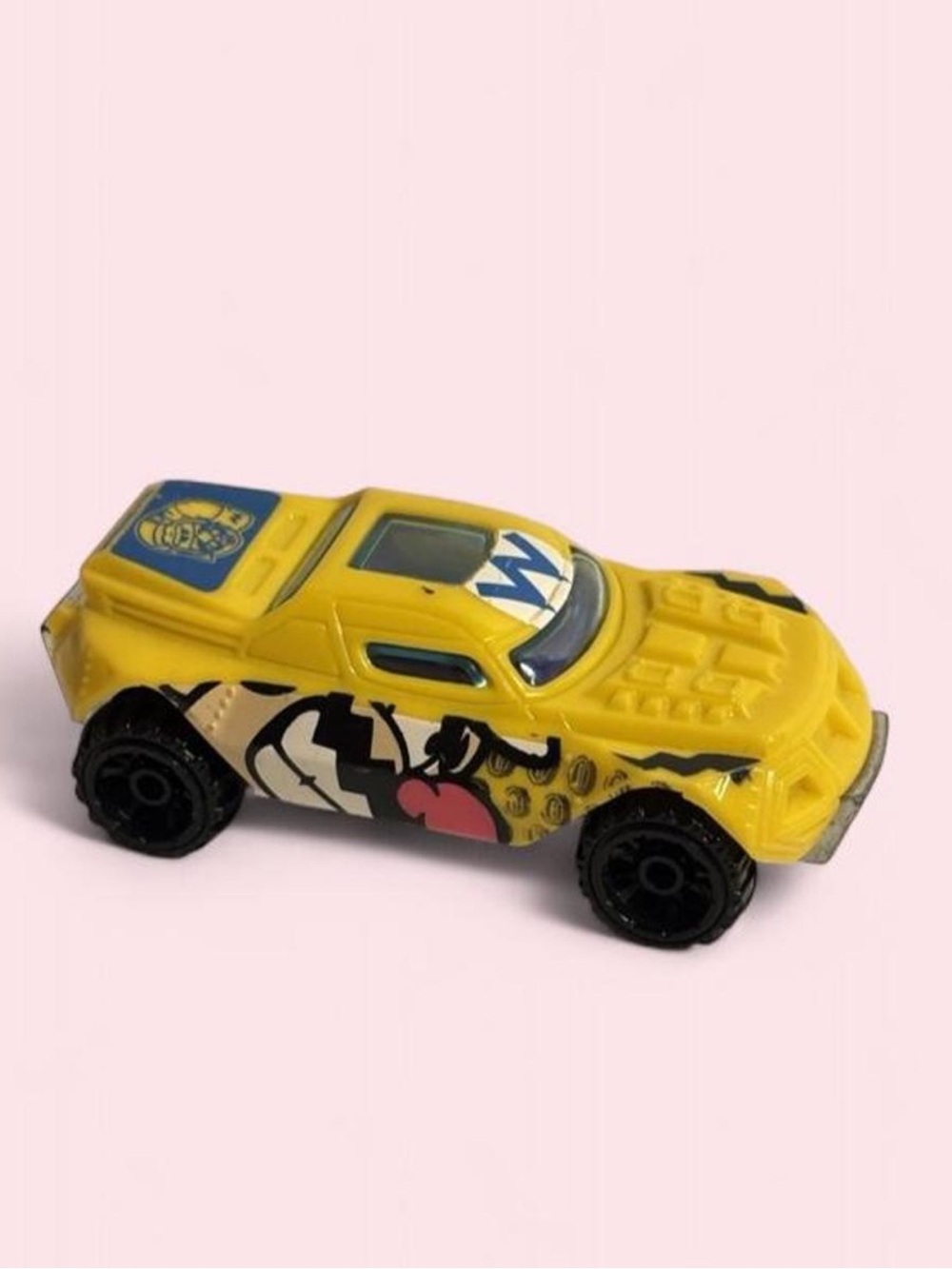 2004 Wario Mattel Hot Wheels Super Mario Bros. Diecast Car